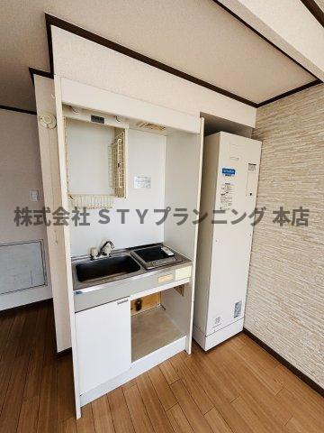 仲介手数料0円！	レモンハイムのキッチン