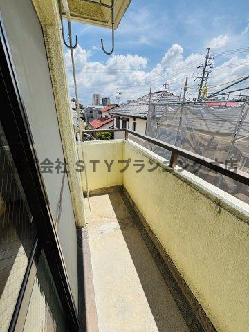 仲介手数料0円！	レモンハイムのバルコニー