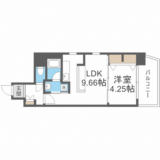 【間取り】 | ラクラス江戸堀