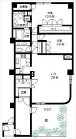 【間取り】 | 代々木パークヒルズ