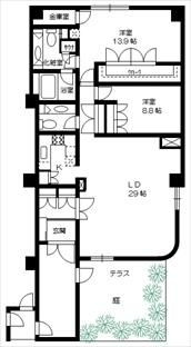 【間取り】 | 代々木パークヒルズ