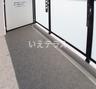 ソルテラスKOBE湊町のバルコニー