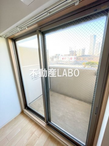 ジアコスモ大阪ベイシティのバルコニー