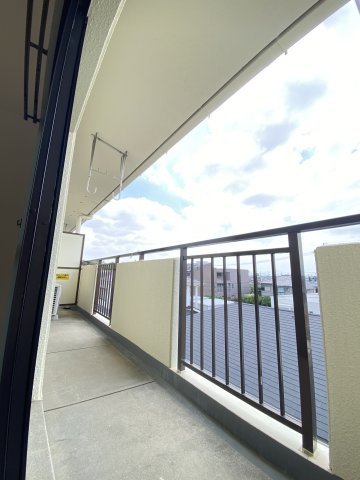 ガーデンホームズ高浜のバルコニー