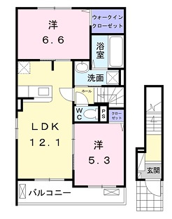 Ｐｌａｃｅｄ　Ⅰの間取り