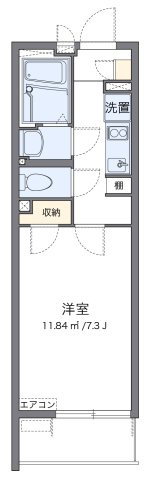 クレイノヴァレッタ２の間取り|代表的な間取のため実際の間取とは異なる場合があります