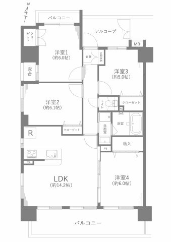 宝マンションサザンスクエア