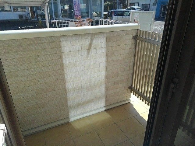 グランツ　プラムのバルコニー