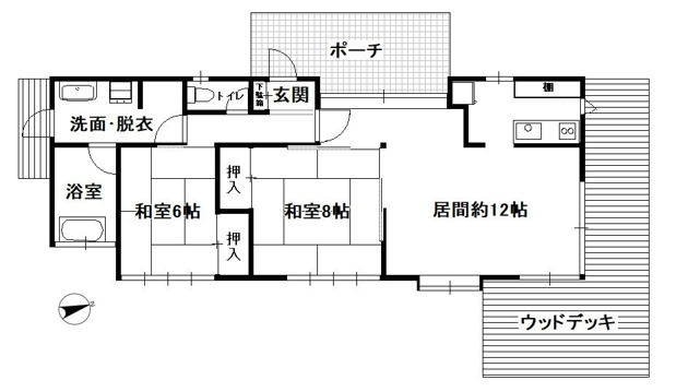 【間取り】 | 天城高原別荘地　戸建