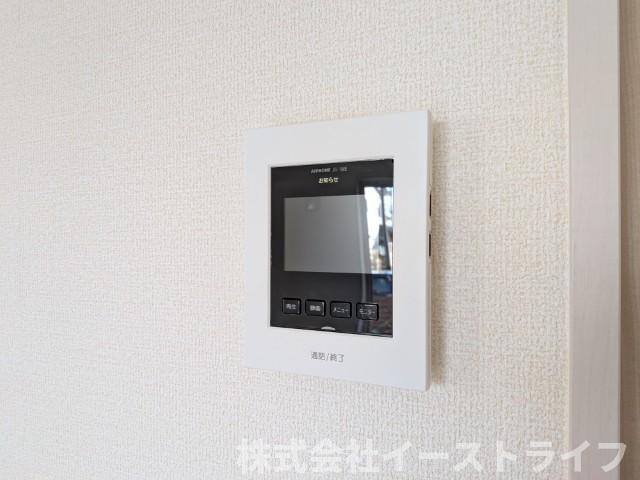 【新築戸建】　いわき市平祢宜町1期　全2棟の防犯設備|2号棟写真　ＴＶモニター付きインターホン