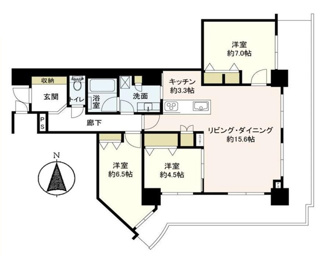 【間取り】 | シティゲートタワー千里中央