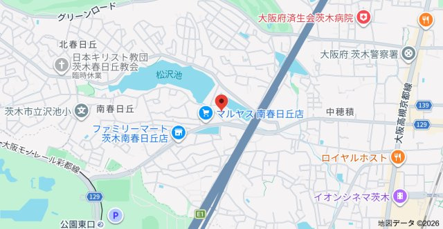 イーズ南春日丘の地図