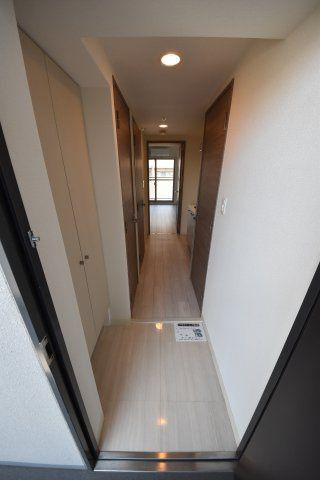 エスリード南堀江レジデンスの玄関