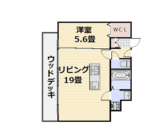 W.O.B.KYOBASHIの間取り|W.O.B.京橋　間取り