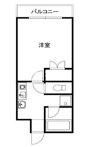 吉川マンションの間取り