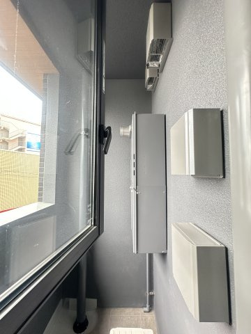 エンクレスト空港前のバルコニー