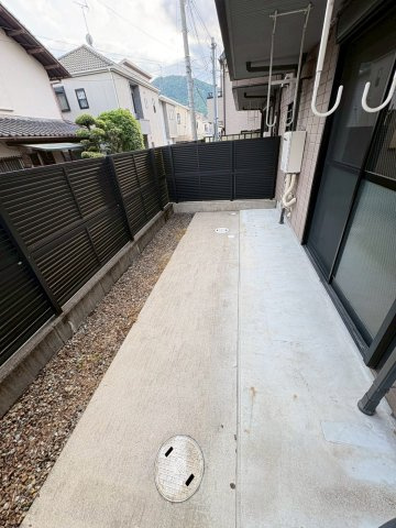リゾ宝塚のバルコニー