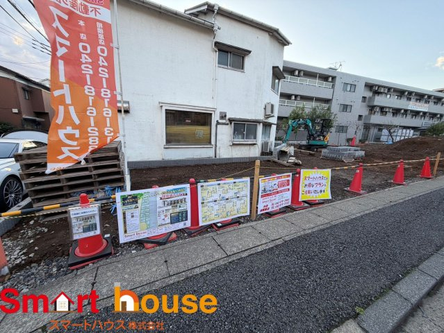 川崎市麻生区王禅寺西　新築７棟　の前面道路含む現地写真