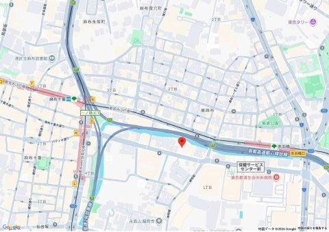 TTDビルの地図