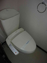 温水便座付き