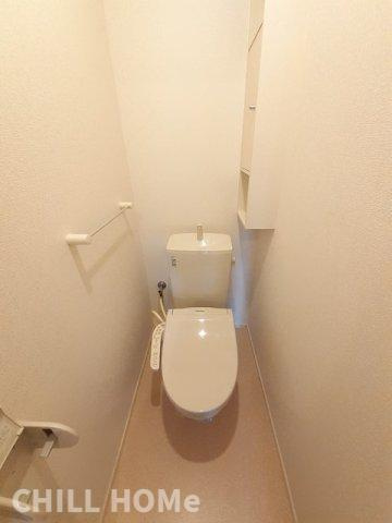 ポラリス・ハウス　Ａのトイレ|当社、チルホームのHPもご覧ください(^^)/物件情報多数♪