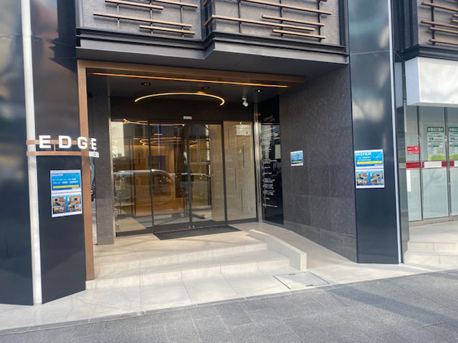 ＥＤＧＥ名駅のエントランス