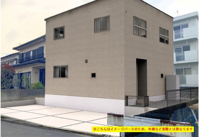 高知市朝倉西町1丁目　【特別価格　８月末まで】新築戸建　⑥の完成予想図|土地面積　147.70㎡（約44.坪）建物面積　104.88㎡（約31.72坪）