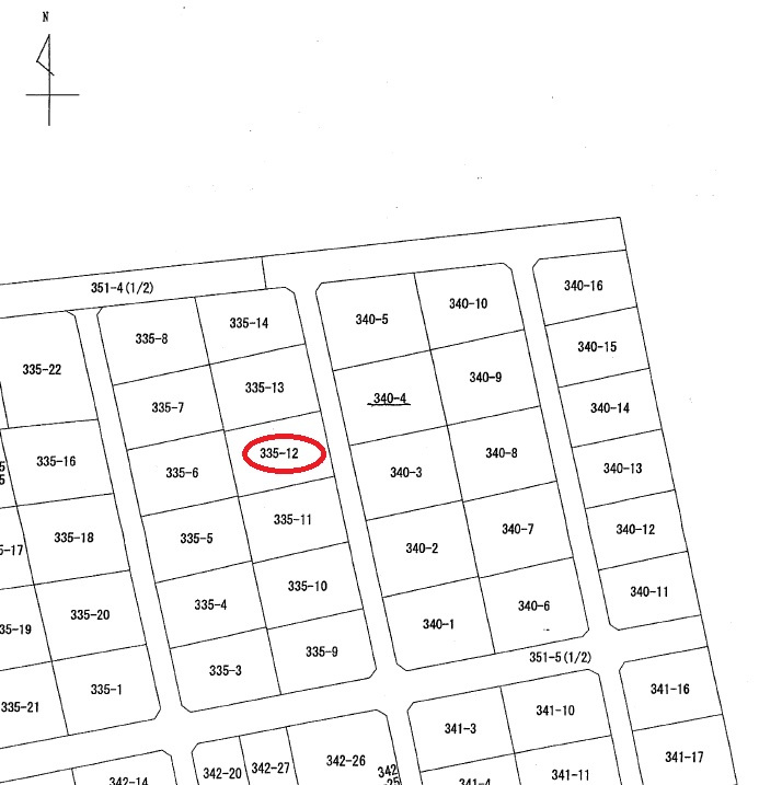 宇都宮市砥上町　土地の土地図