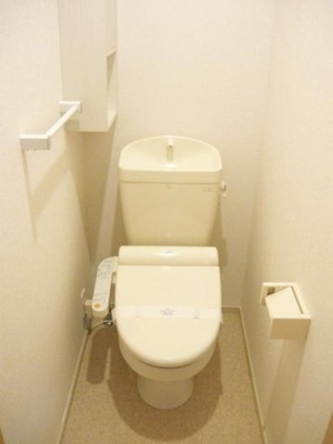 【トイレ】 | コート・グレイス | 落ち着いた色調のトイレです