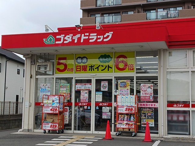 アメニティハイムの周辺|ゴダイドラッグまで350m