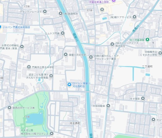 29日(土)30日(日)現地ご見学可能！　四條畷市二丁通町　ラスト1邸の地図