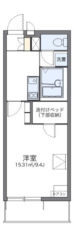 レオパレスルーチェ４の間取り