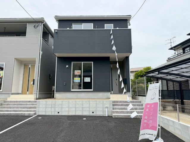 ークレイドルガーデンー小倉北区高坊第３【小倉北区　新築戸建て】の外観|スタイリッシュな外観です　【小倉北区　新築戸建て】