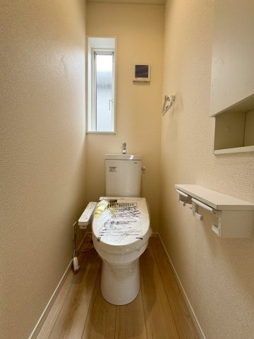 ークレイドルガーデンー小倉北区高坊第３【小倉北区　新築戸建て】のトイレ|２階にもトイレを完備♪　【小倉北区　新築戸建て】
