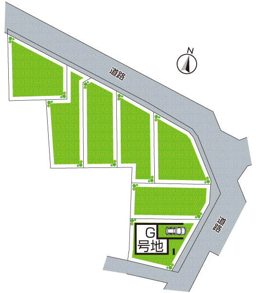 29(土)30(日)現地説明会！◆東大阪市岩田町　限定１邸の区画図|全7区画