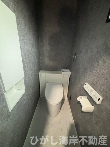 茅ヶ崎市緑が浜　新築戸建　のトイレ|洗浄機能付きお手洗い