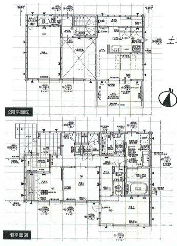 茅ヶ崎市緑が浜　新築戸建　の間取り|南向き　４LDK