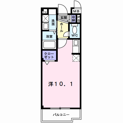 プログレＮαの間取り