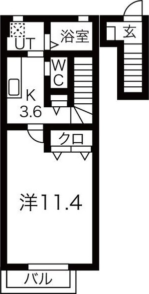 リュネールの間取り