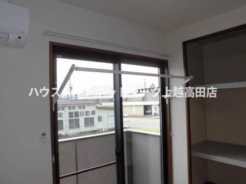 パストラル新光町Ⅰの展望|室内物干し