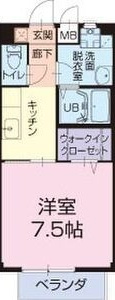 クレア上郷の間取り