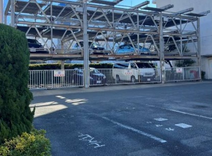 品川区東大井２丁目の工場の駐車場
