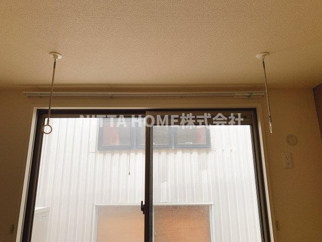 グレートハピネスの内装|室内物干し設置しています！