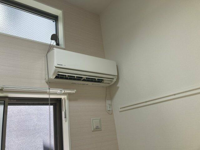 エアコン付で快適に過ごせます