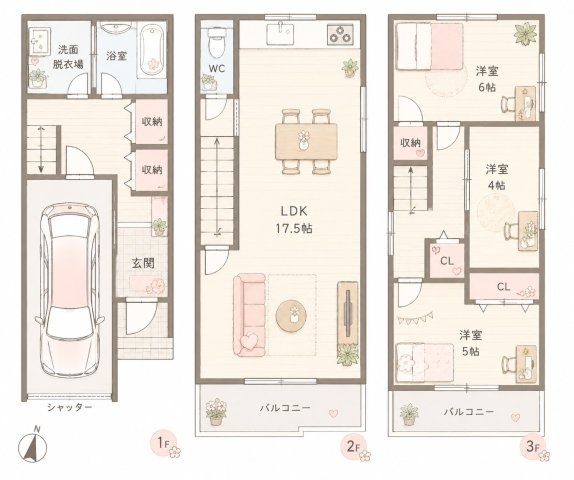 八雲東町2丁目　中古一戸建ての間取り|間取り図はいかがですか？ご希望を叶える間取りですか？リビングの広さは？水回りの位置は？カウンターキッチン？など色々な情報が集約されています。弊社ではリフォームなどのご相談も承っております。