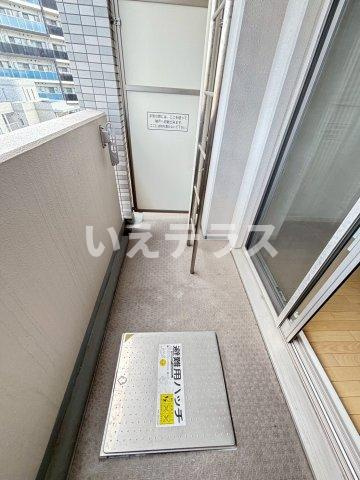 エスリード神戸WESTのバルコニー