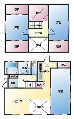 和歌山市朝日の間取り