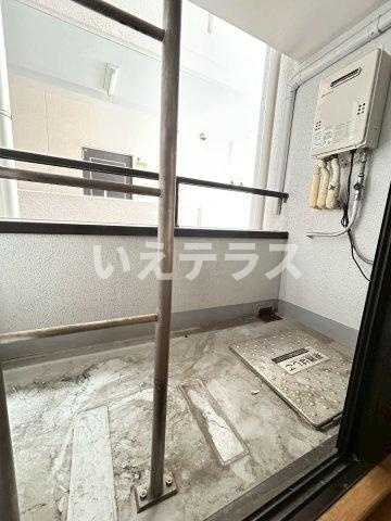 サンハイツ弐番館のバルコニー