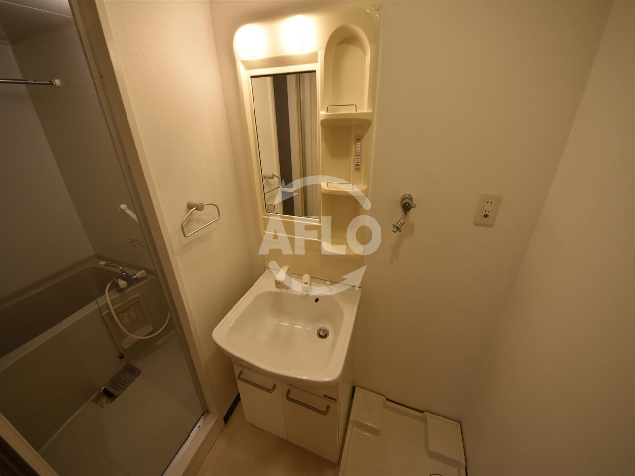 パウゼ大手前の独立洗面台|パウゼ大手前　独立洗面台