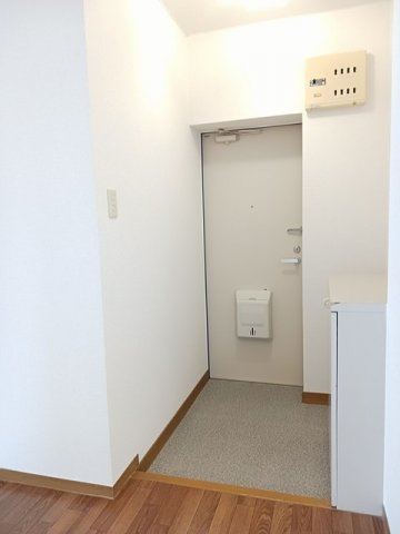 ドゥエリングＴの玄関|落ち着いた玄関です